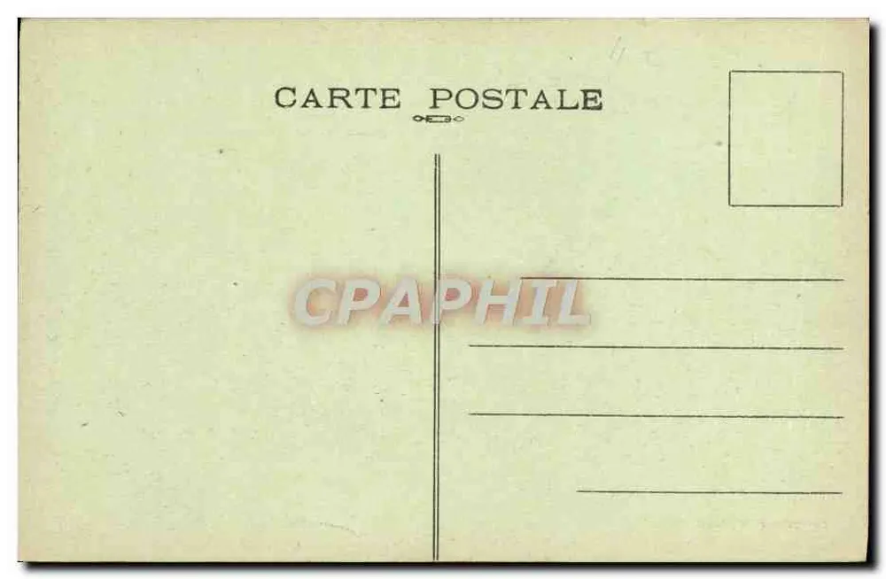 Joigny — Perspectiva das Duas Riberas do Ponte — Coleção J. D., Sens - Verso