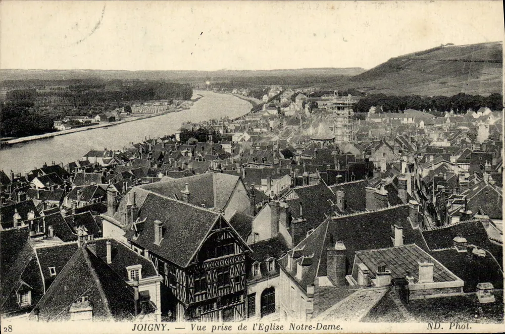 Joigny — Ansicht vom Notre-Dame-Dom — ND. Phot. - Vorderseite
