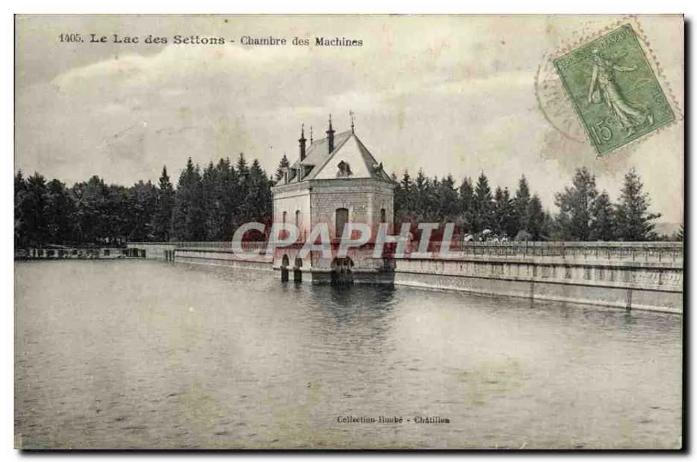 El Lago de los Settons - Sala de Máquinas - Colección Rouké - Châtillien - Anverso