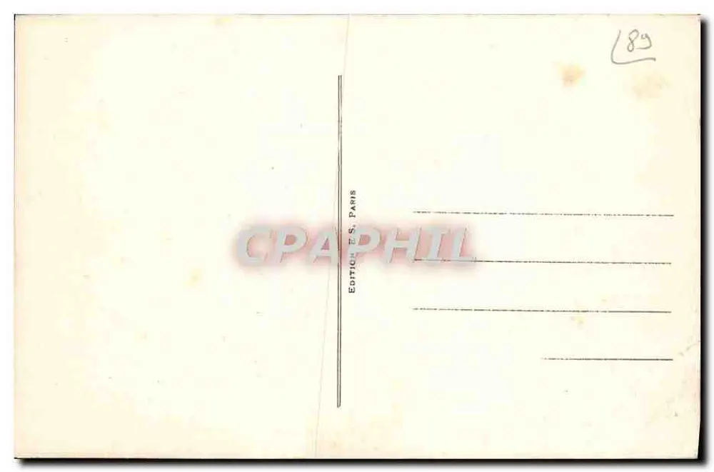 Laroche (Yonne) — A Estação — Edição E.S. Paris, n° 9008 - Verso