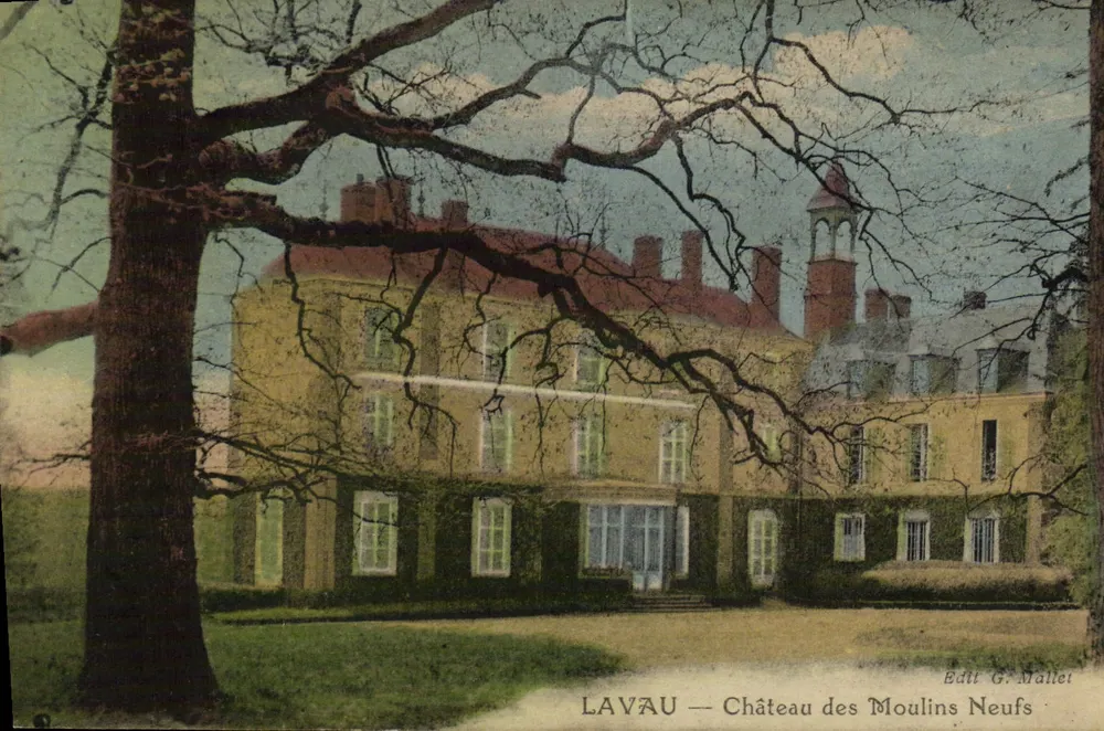 LAVAU — Schloss Moulins Neufs — Verlag G. Mallet - Vorderseite