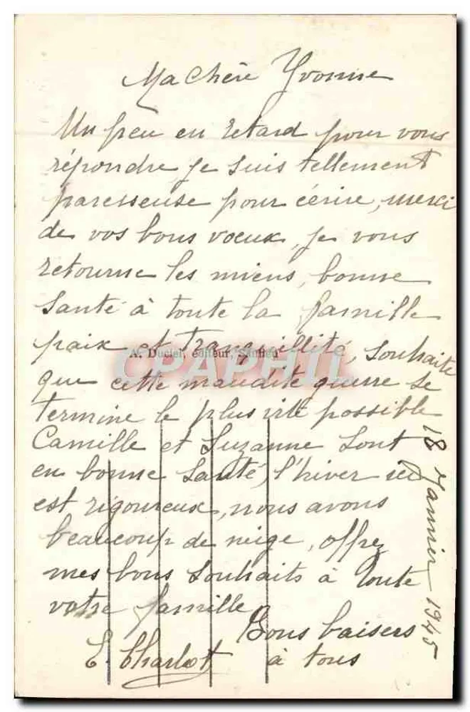 La Pierre-qui-Vire — Sainte-Marie-de-la-Pierre-qui-Vire — In Morvan - Rückseite