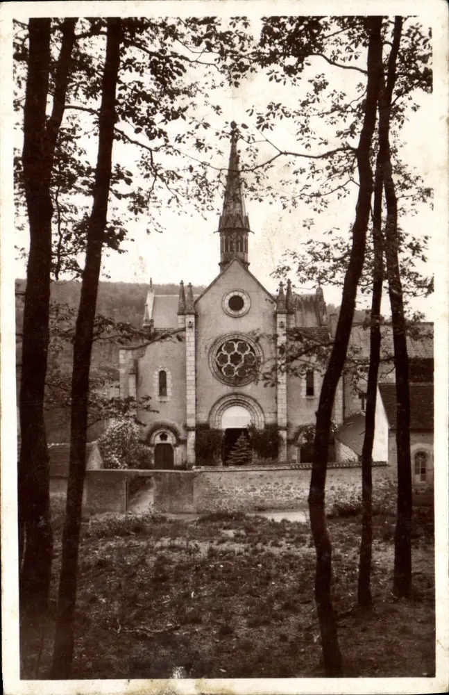 Kloster der Pierre-qui-Vire — Der Eingang zur Kirche — Edit. d'Art de la Pierre-qui-Vire - Vorderseite