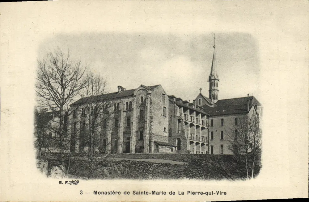 Kloster Sainte-Marie de La Pierre-qui-Vire — B.F. — n°3 - Vorderseite