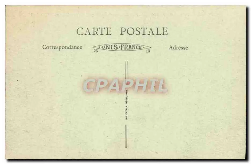 Kloster Sainte-Marie de La Pierre-qui-Vire (Yonne) — Südseite — Verlag CATALA, n°10 - Rückseite
