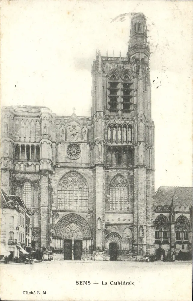 SENS — A Catedral — Cliché R. M. - Frente