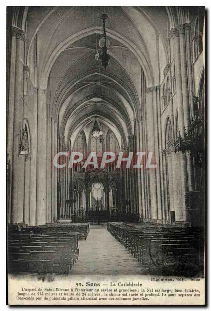 Sens — A Catedral — Rigontoan, Editor, Sens - Frente