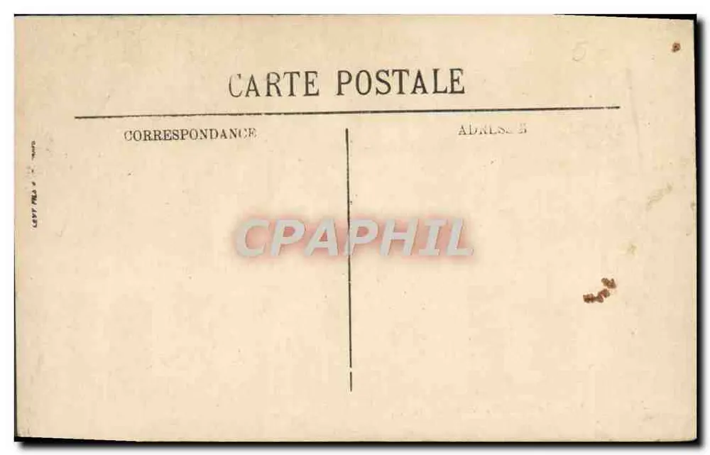 Sens — A Subprefeitura — G. P. - Verso
