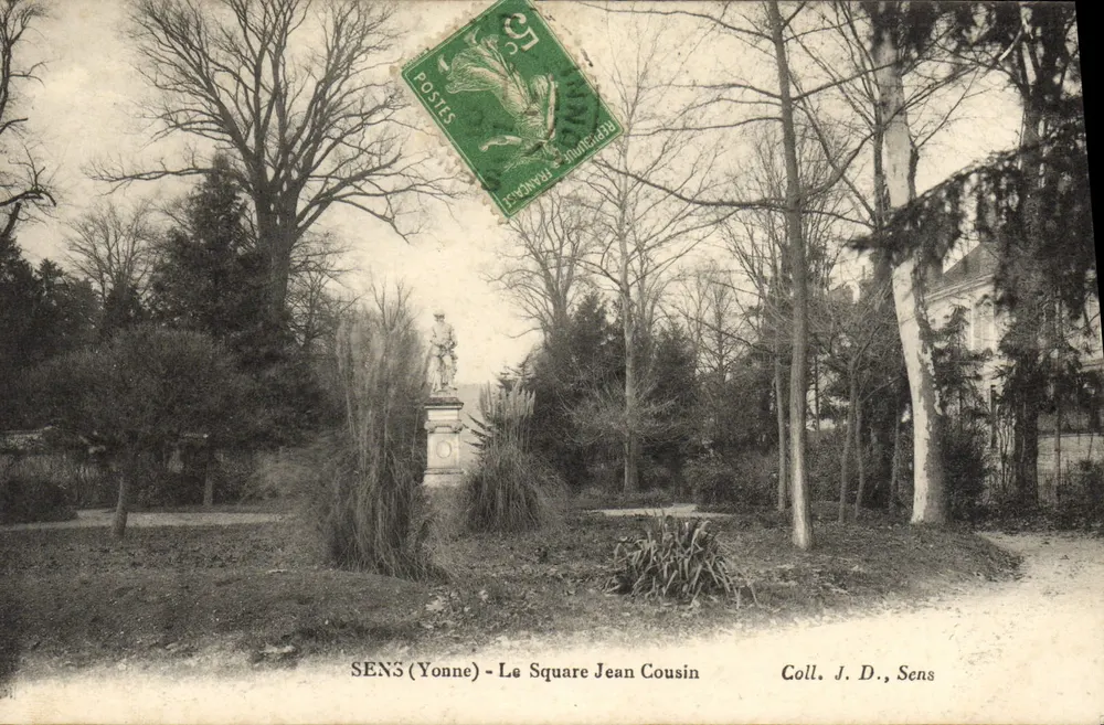 SENS (Yonne) - O Square Jean Cousin — Coll. J. D., Sens - Frente