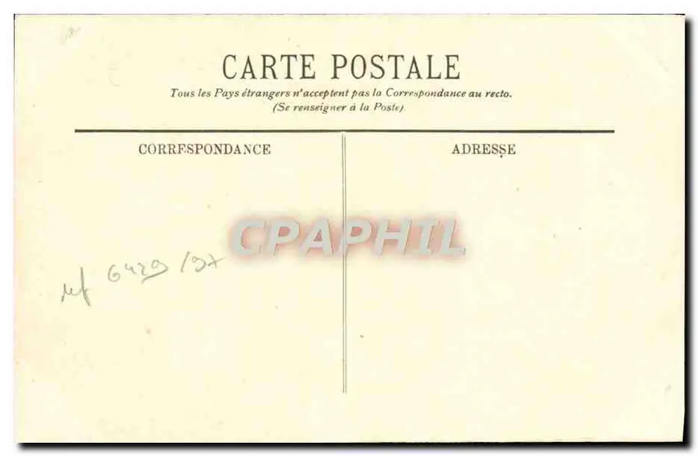 SENS — A Facha da Catedral — LL. — n° 120 - Verso