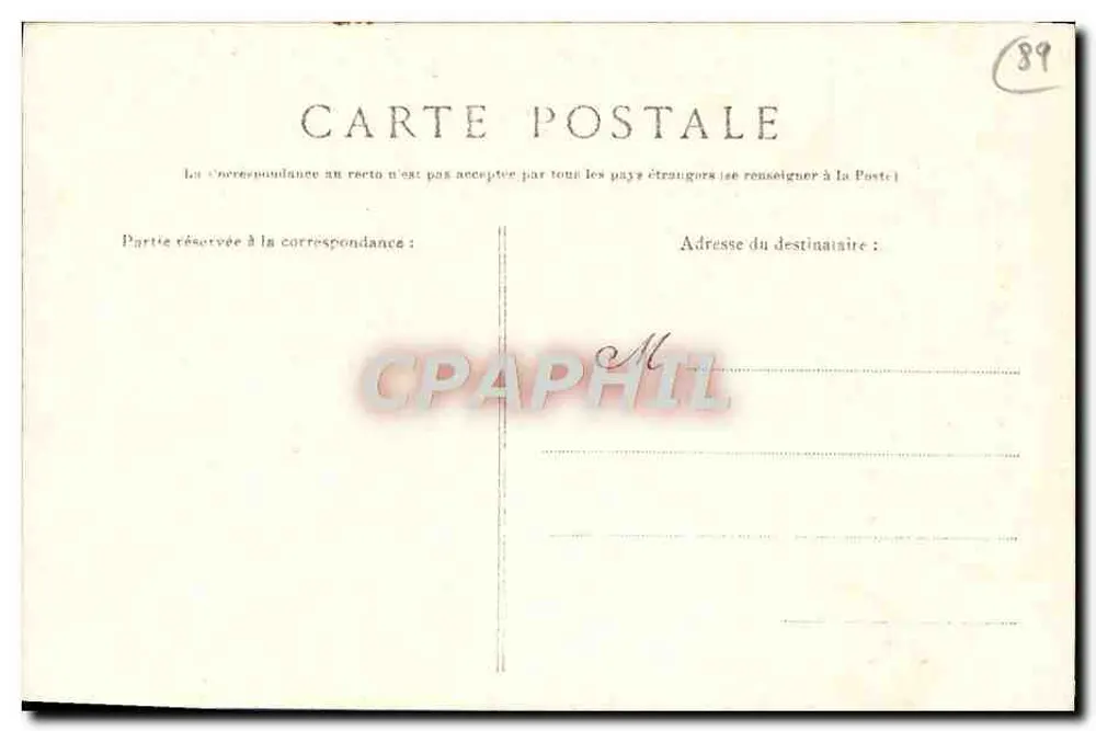 Sens — O Barão Thénard — Coleção J. D., Sens - Verso