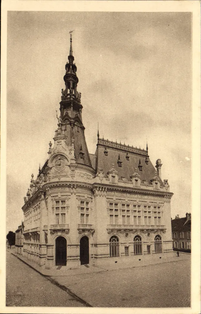 Sens — O Hotel de Ville — editor Levy et Neurdein Réunis, Paris - Frente