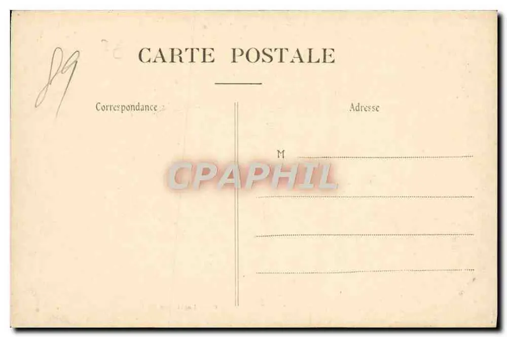 Sens — Vista geral — Cliché Ismael, Sens - Verso