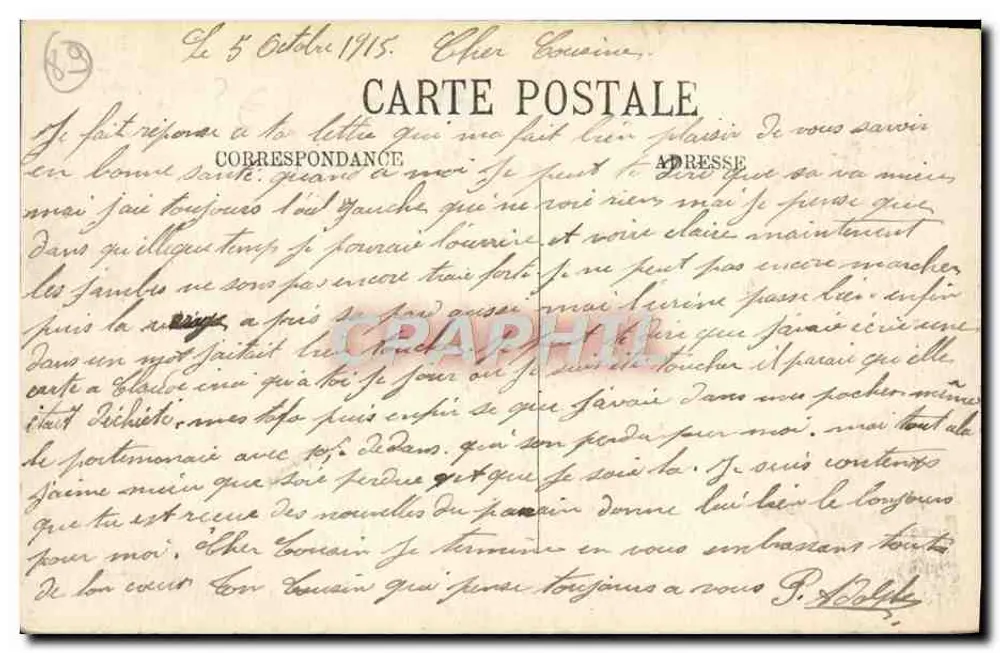Sens (Yonne) — A Catedral — Coleção J. D., Sens - Verso