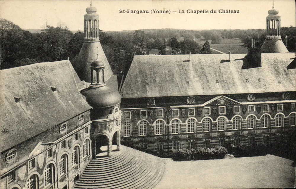 St-Fargeau (Yonne) — Die Kapelle des Schlosses — Archaville, Fotoverlag St-Armand - Vorderseite