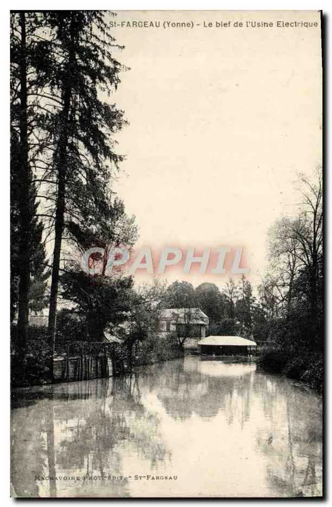 St-Fargeau (Yonne) — Der Kanal der Elektrizitätsfabrik — Machayoire Fotografie - St-Fargeau - Vorderseite