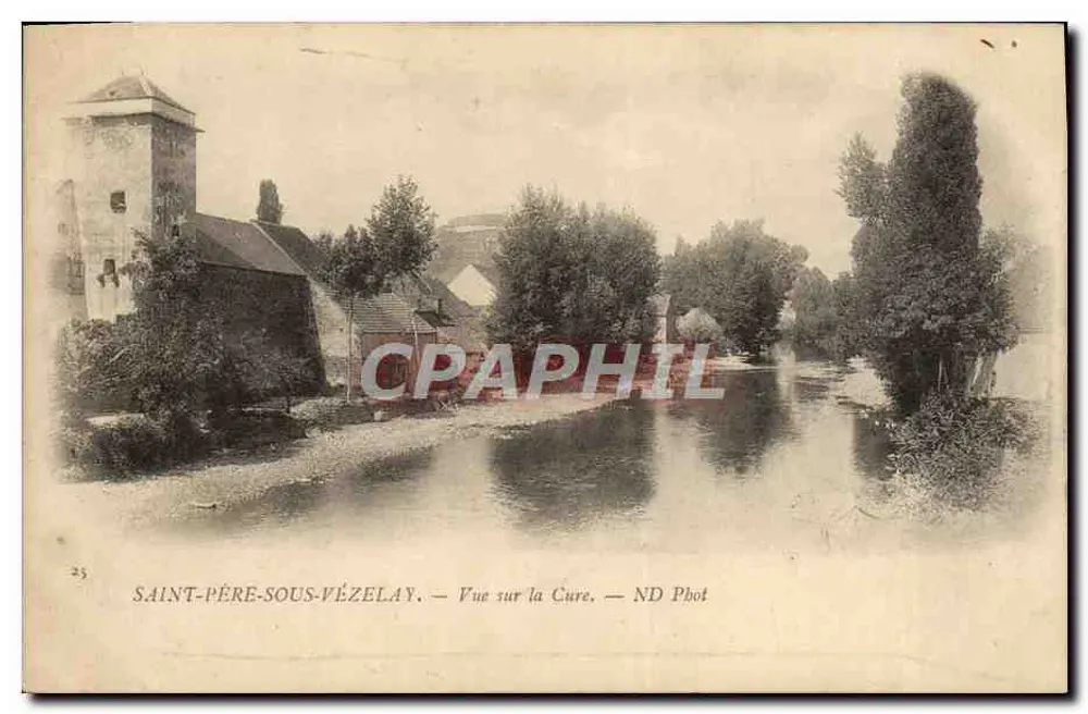 Saint-Père-sous-Vézelay — Ansicht der Cure — ND Phot - Vorderseite