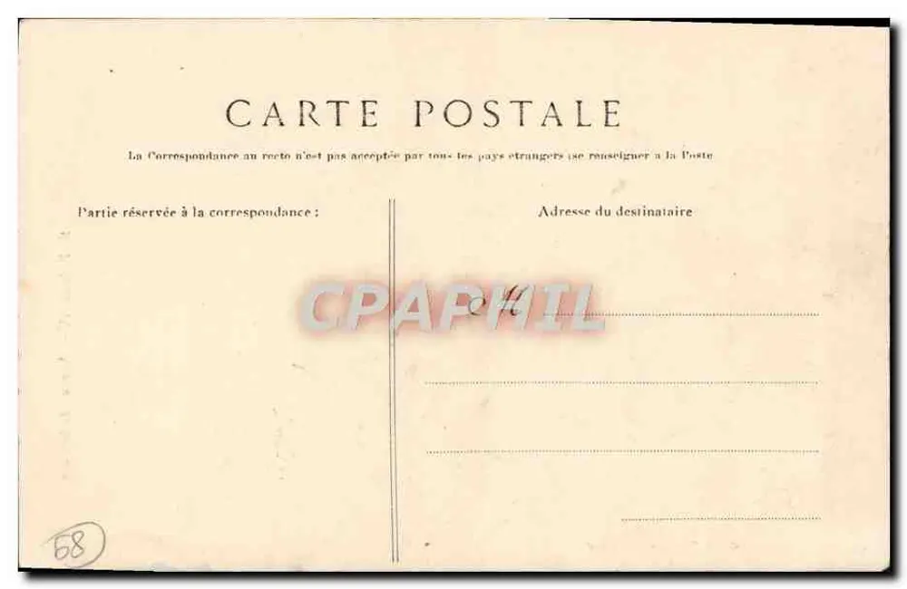 Seignelay — Avenue de la Gare — Uitgave Vihap, te Seignelay - Achterkant