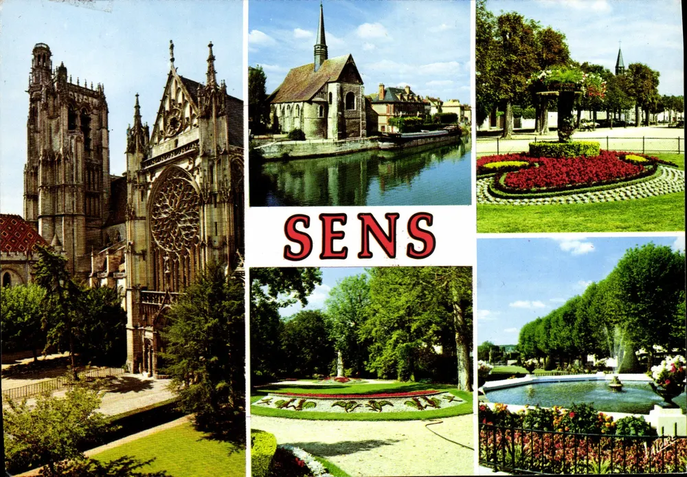 Sens — Die Wunder der Yonne — Valoire-Blois-Editionen - Vorderseite