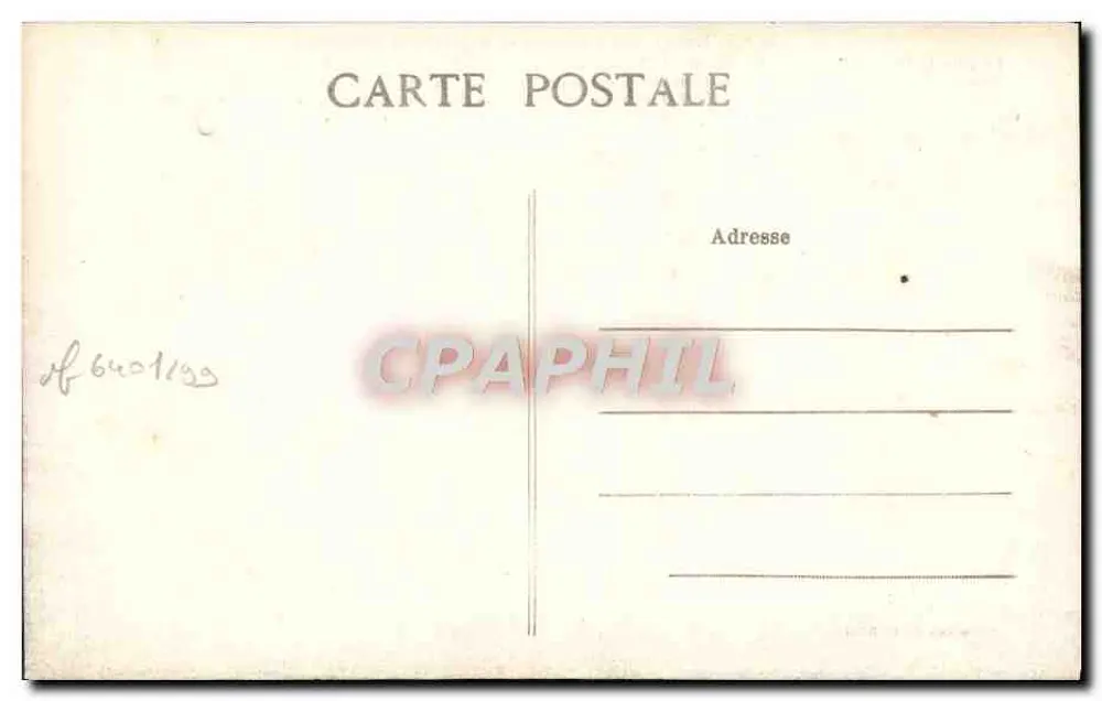Sens (Yonne) — Der Staudamm und der Berg Saint-Bond — Sammlung J. D. Seux - Rückseite