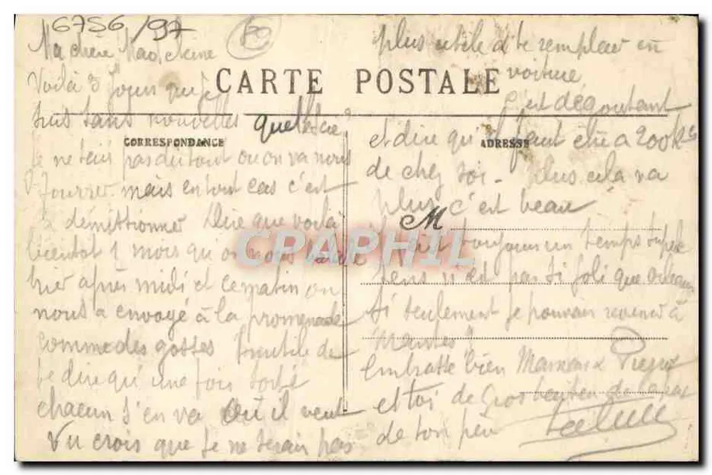 SENS (Yonne) — A Catedral — Coleção J. D. Sens - Verso