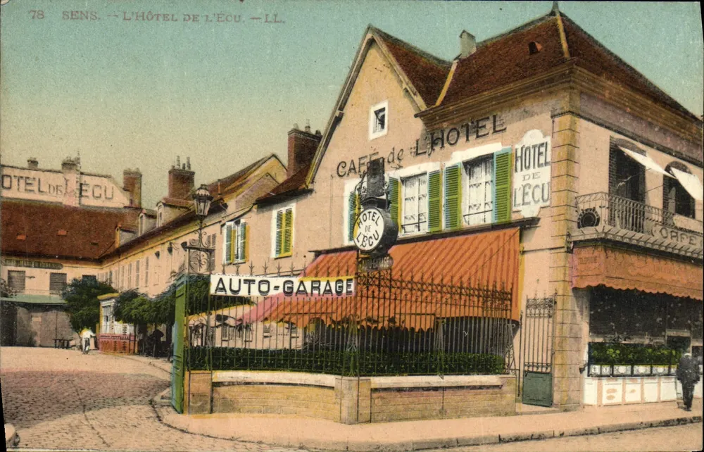 Sens - O Hotel de l'Écu — LL. Editora LL. N°78 - Frente