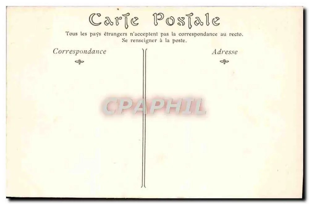 SENS — A Estátua de J. Cousin — ND Phot - Verso