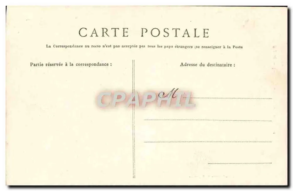 SENS — Il Campanile della Cattedrale — Collezione J. D., SENS - Verso