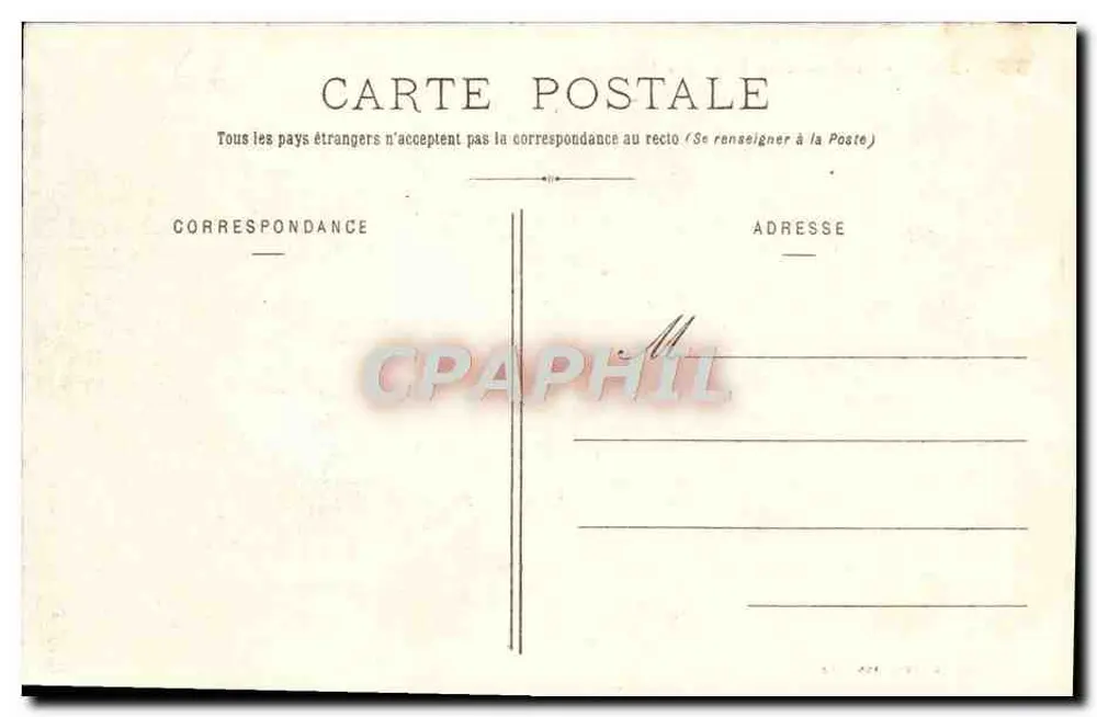 Tonnerre - Ansicht der Pâtis Promenade, von oben gesehen — L. Durand, Fotograf, Verleger, Tonnerre - Rückseite