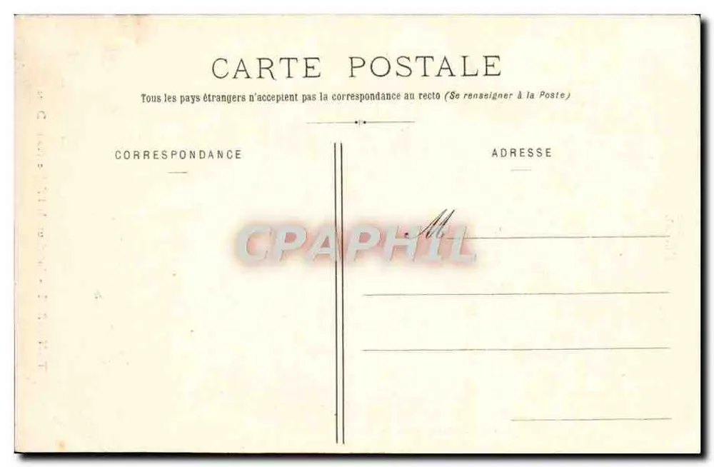 Tonnerre - Interior da Igreja Notre-Dame — L. Durand, Fotog. Ed., Tonnerre - Verso