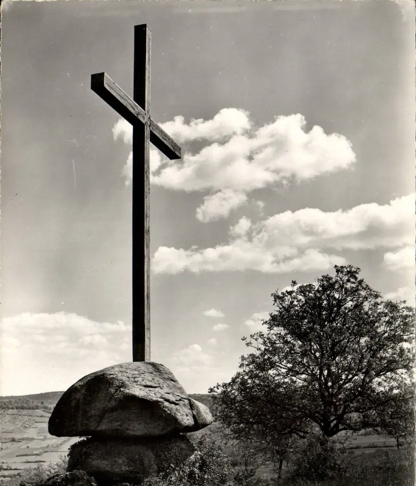 VÉZELAY - A Cruz da Cordelle — Cie des Arts Photomécaniques, rue Letellier, Paris-15e - Frente