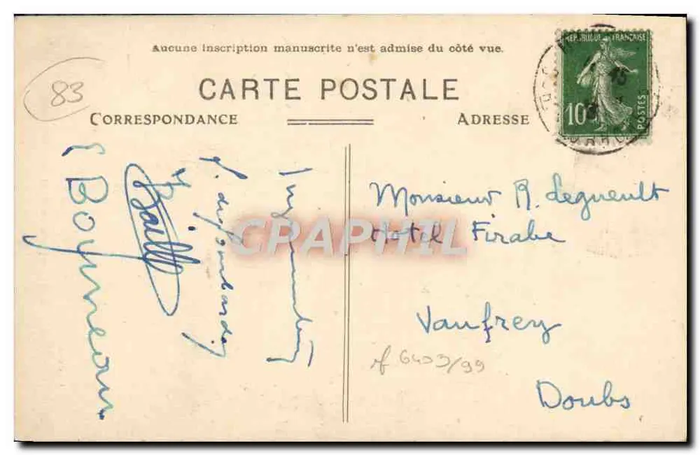 Les Baux — Das Pavillon der Königin Jeanne — Edition Monforte - Rückseite