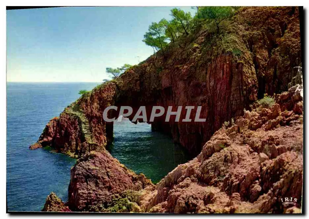 Die Grotte von Gardanne — Ansicht der Côte d'Azur — Verleger IRIS - Vorderseite