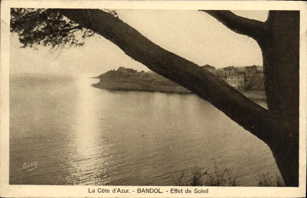 La Costa Azul - BANDOL - Efecto de Sol — Adry - Anverso