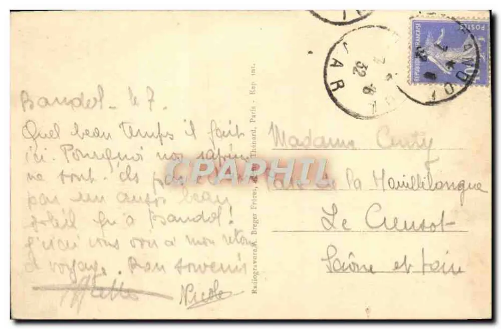 La Costa Azul - BANDOL - Efecto de Sol — Adry - Reverso
