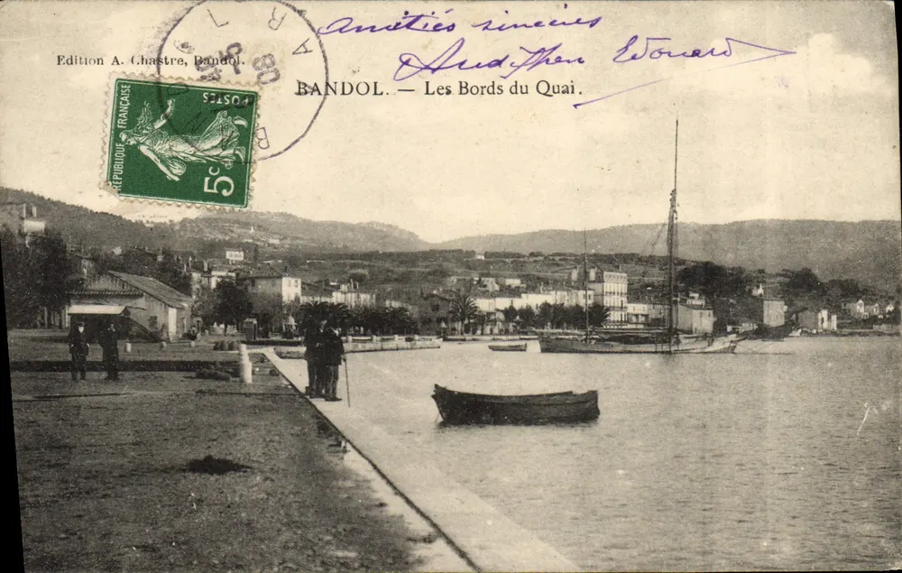 BANDOL — Os Bordos do Cais — Edition A. Chastre, Bandol - Frente
