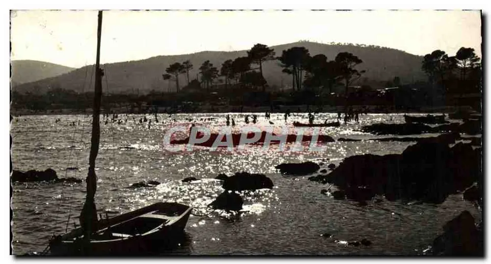Strand von Favière — Umgebung von Lavandou — französische Ausgabe Authentisch - Vorderseite