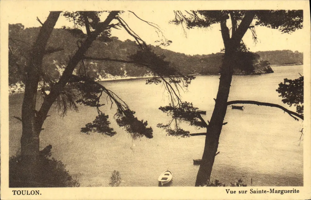 Toulon — Vue sur Sainte-Marguerite — éditeur inconnu - Vorderseite