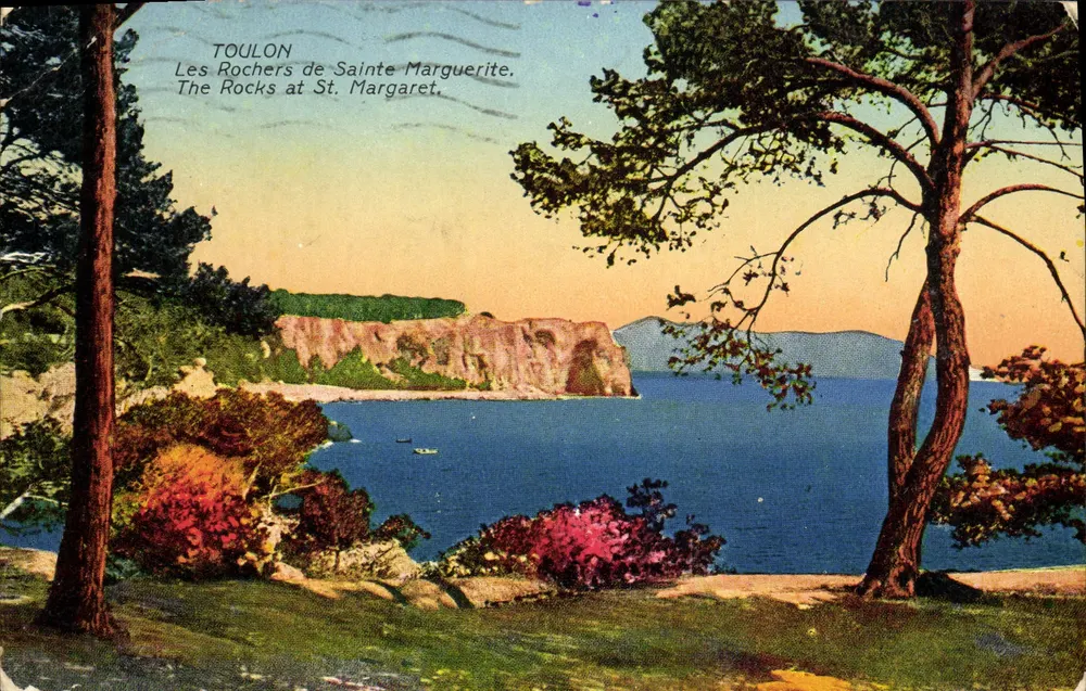Toulon — Die Felsen von Sainte Marguerite — unbekannter Verlag, Seriennummer nicht sichtbar - Vorderseite