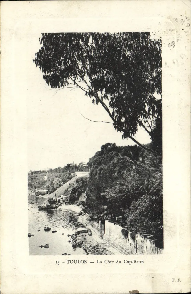 Toulon — A Costa do Cap-Brun — F.F. n°15 - Frente