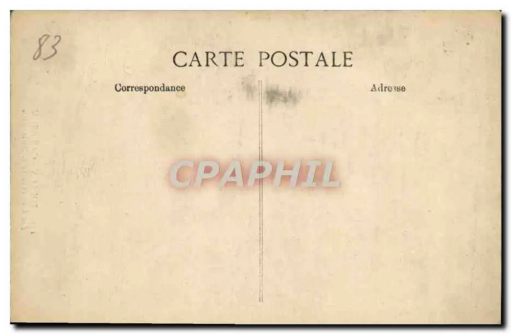 Toulon - Cap Brun — Die Felsen und die Untere Batterie — Verlag P.D. Nr. 131 - Rückseite