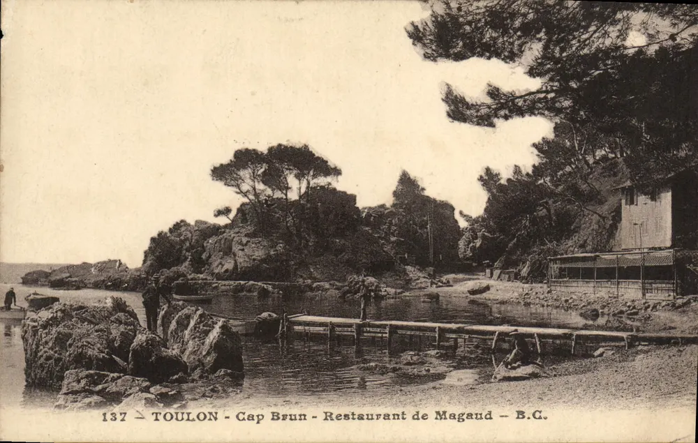 Toulon - Cap Brun - Restaurant de Magaud - B.C. - n° 137 - Frente