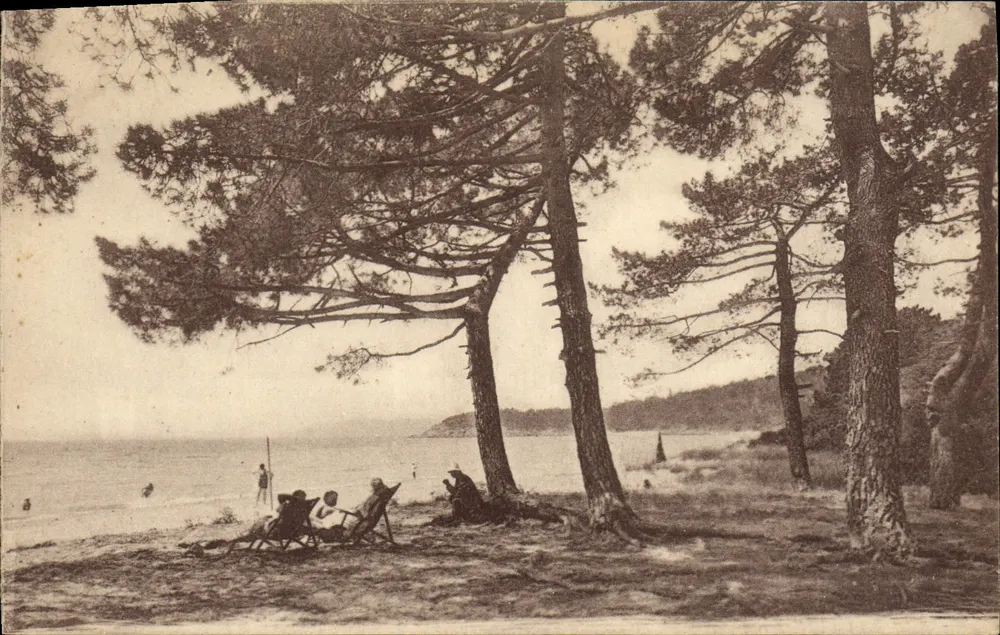 De Strand tijdens de Baden — Instelling Cavalière — n°829 - Voorkant