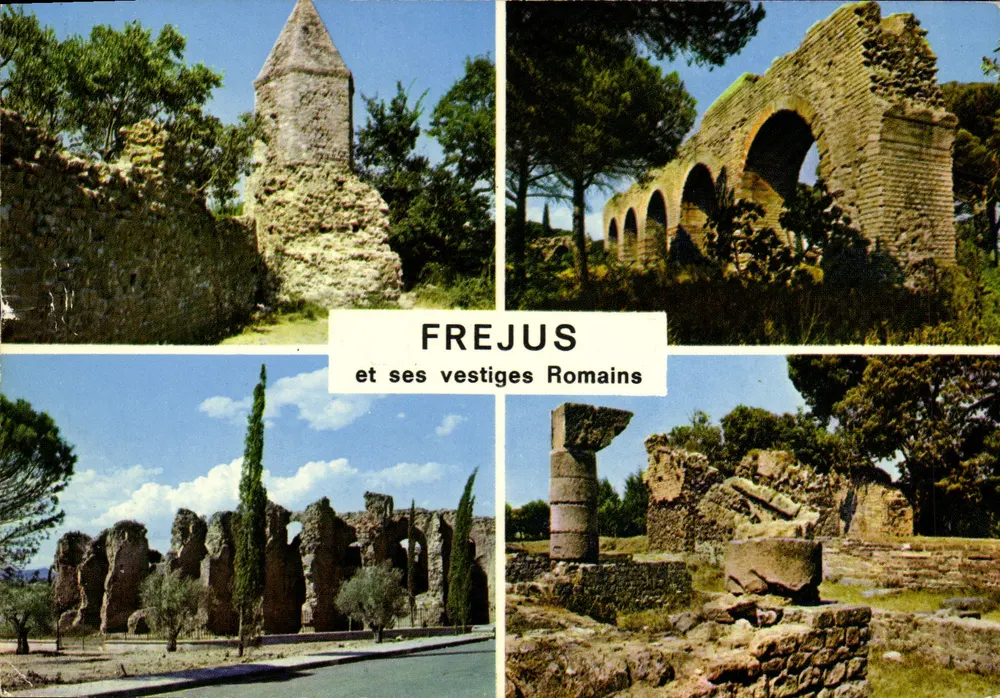 Frejus und seine römischen Überreste — Verlag Éditions S.E.P.T. - 35, Boulevard Corbella - Nice - Vorderseite