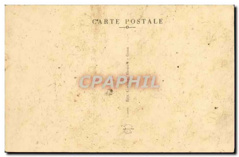 Giens (Var) — Klippen von Rabat und Campo Bariou — Verlag Merciers - Rückseite