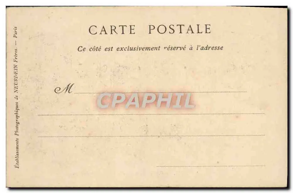 Umgebung von Hyères — Carqueiranne, Allgemeiner Blick auf Saint-Vincent — Librairie-Papeterie ALLAIS - Rückseite