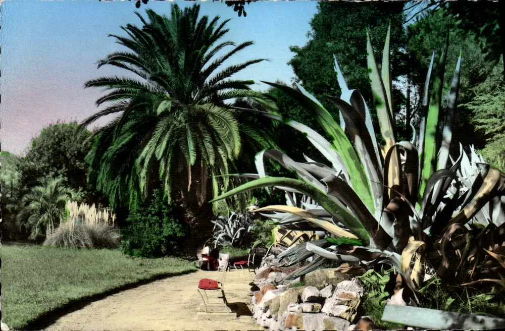 Jardin Olbius-Isquier — Hyères les Palmiers (Var) — Éditions de la Côte d'Azur - Vorderseite