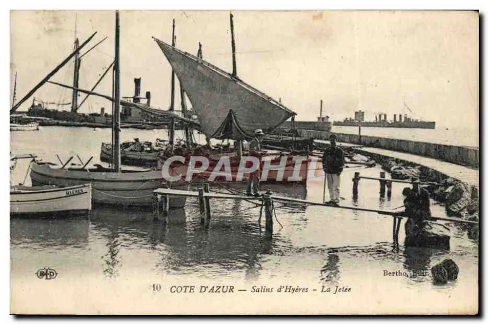 Salins d'Hyères - Die Mole — Bertho, Lulli - Vorderseite
