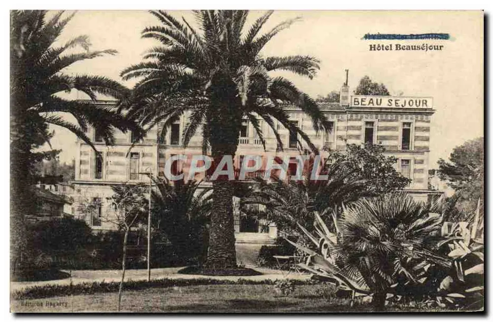 Hotel Beau Séjour — Béziers — editor Béatrice Ragarry - Frente