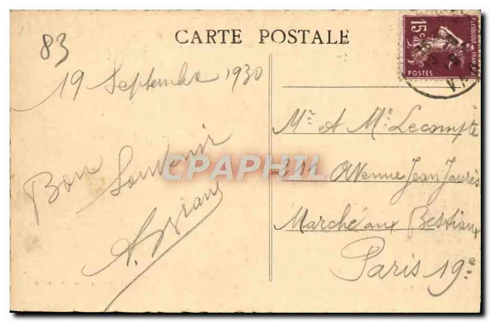 Hyères — Grimms Park Hotel — Lafarge, editor - Verso